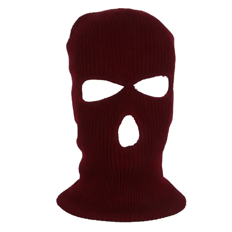 Men's Wool Knitted Ski Cold-proof Riding Mask