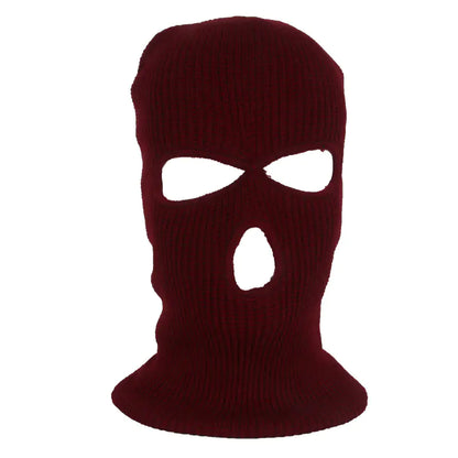 Men's Wool Knitted Ski Cold-proof Riding Mask